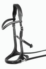 USG Trust Snaffle, senza morso, nero, purosangue