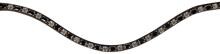 HKM Amazing browband, marrone/nero, pony