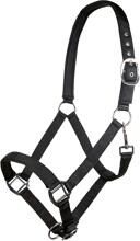 HKM Charming cavezza, fodera morbida, nero, warmblood