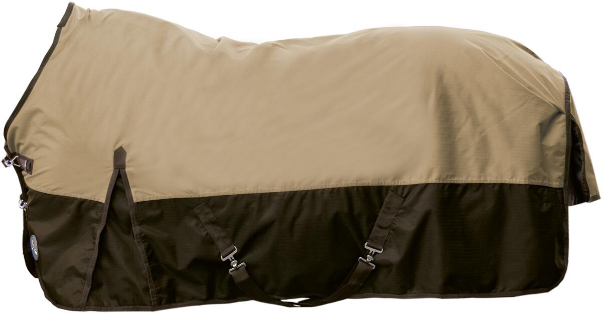 HKM Sacramento Weidedecke, 600D, 300g Füllung, beige/braun, 115cm