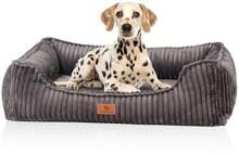 Knuffelwuff Sedona orthopädisches Hundebett, M-L, grau