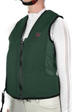 SPARK Manege Airbag-Weste, dunkelgrün, Kids XS