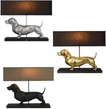 Happy House Dackel Lampe, 60x14x48,5cm