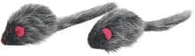 KERBL Pet Fellmaus, 6,5x2,5cm, 2 Stück