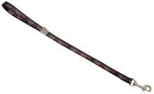 Halteschlaufen mit Pfotenabdruck 45 cm Schwarz