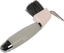 HKM Gel hoof scraper, light pink/light grey