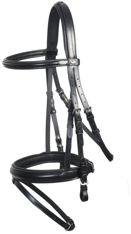 Schockemöhle Sports Bremen SP Trense, schwarz/silber, WB XL
