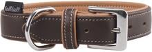 Knuffelwuff Arcadia Hundehalsband, 29–36cm, 2cm, braun