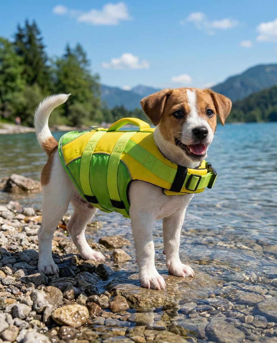 RESTUBE Hundeschwimmweste, S
