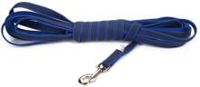 Julius-K9 Gummierte Leine, blau, 10m