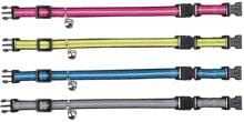 Collare per gatti Trixie con 2 chiusure, riflettente, colori assortiti