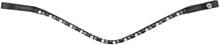 Waldhausen X-Line Glam Browband, nero, nero/bianco/grigio, PON