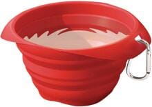 Kurgo Collaps-A-Bowl, ciotola pieghevole, rossa, 700 ml