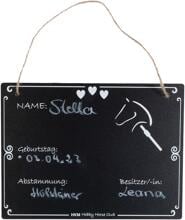 Scudo HKM Hobby Horsing stable, nero