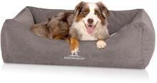 Knuffelwuff Baltimore orthopädisches Hundebett, 80x55cm, grau