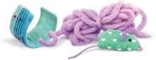 KONG Pull-A-Partz Yarnz Katzenspielzeug, 12cm