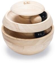 Designed by Lotte Neya Katzenspielzeug, Holz, braun, 16x16x16cm