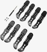 Set di cinturini di ricambio per paratendini LeMieux Exo-Flex, nero, L