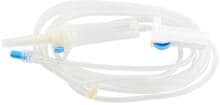 KRUUSE IV Infusionssatz mit Luftventil und Y-Injektionsport