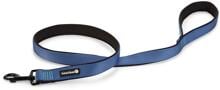 beeztees Parinca Premium Leash, blu, 120x2,5cm