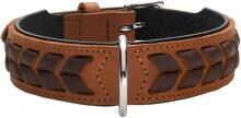 Collare HUNTER El Paso, cognac/nero, L, 65 cm