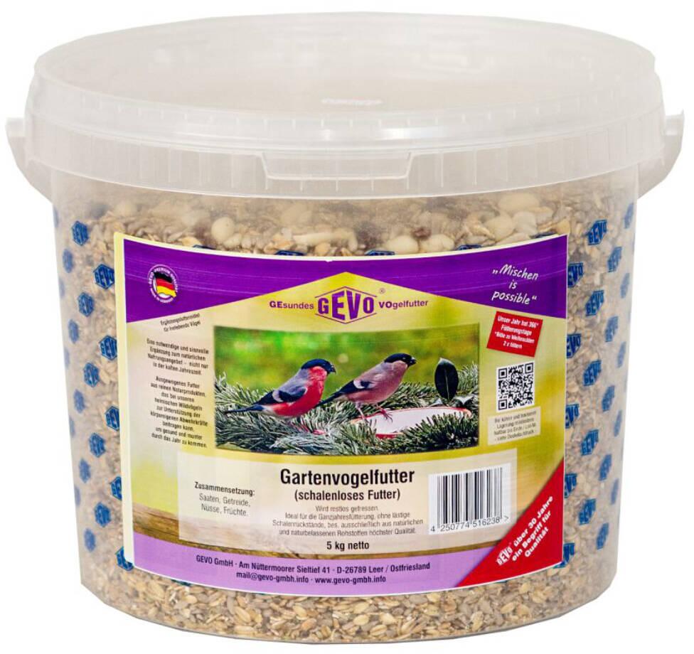 GEVO Gartenvogelfutter, schalenlos, 5kg
