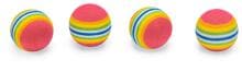 Karlie Soft Rainbow Katzenspielzeug, multi, 4 Stück, 4cm