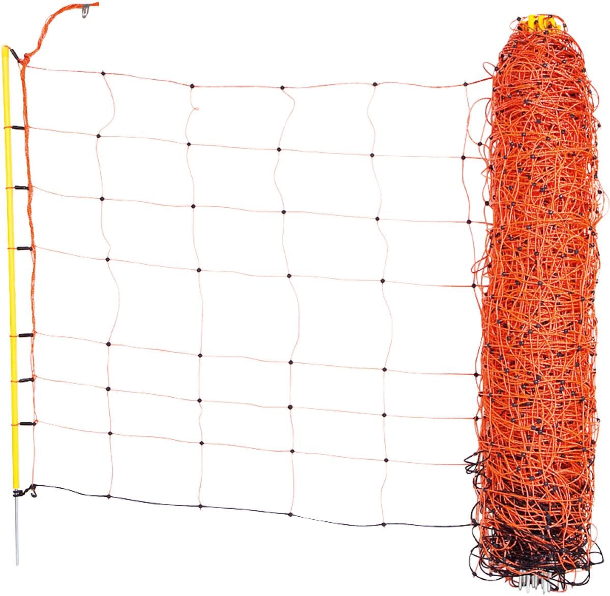 AKO ClassicNet Schafnetz, Einzelspitze, orange, 50mx108cm