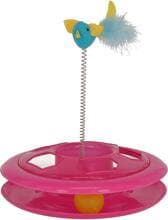 KERBL Pet Speedy Wheel giocattolo per gatti, rosa, Ø26cm