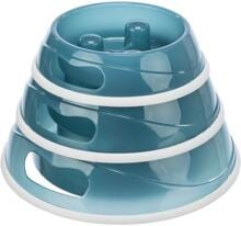 Ciotola Trixie per alimentazione lenta, plastica/TPR, 1,5L/ø27cm, colori assortiti