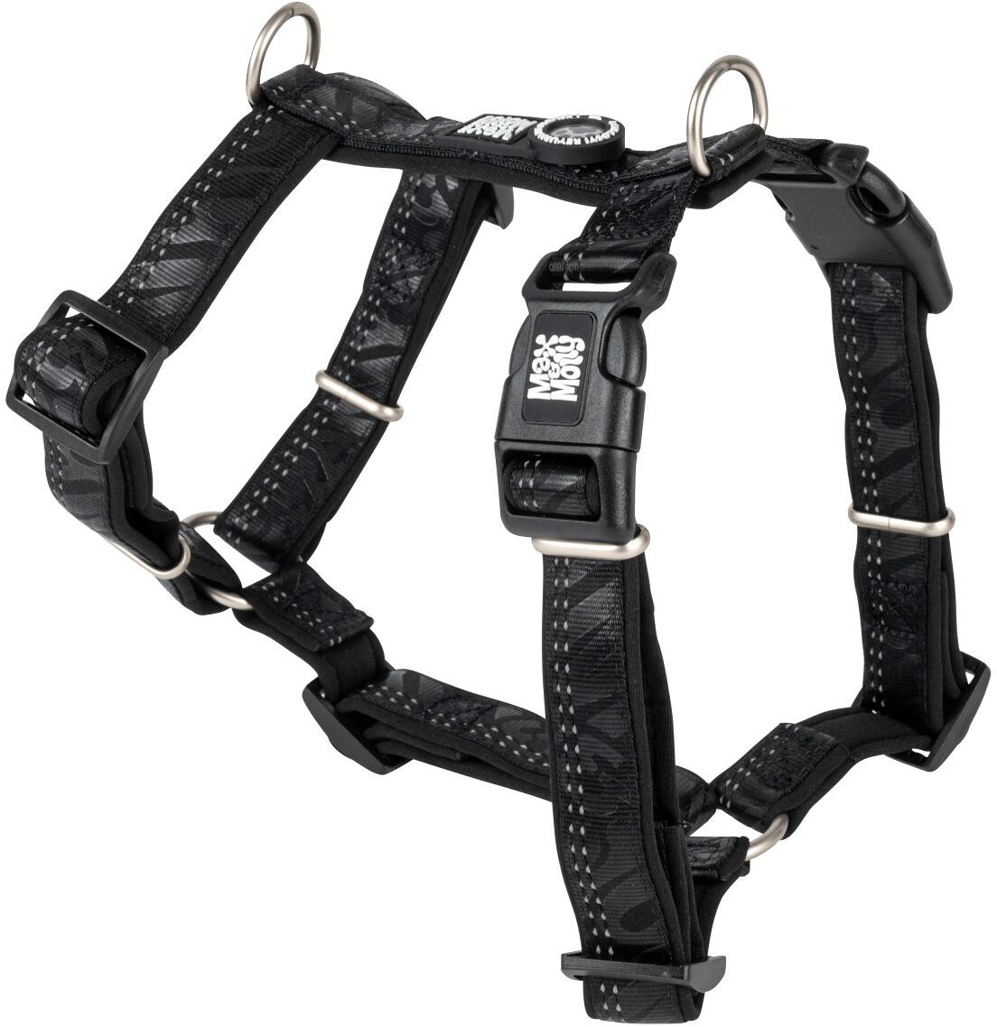 Max & Molly Matrix 2.0 Komfort H-Geschirr, schwarz, XS
