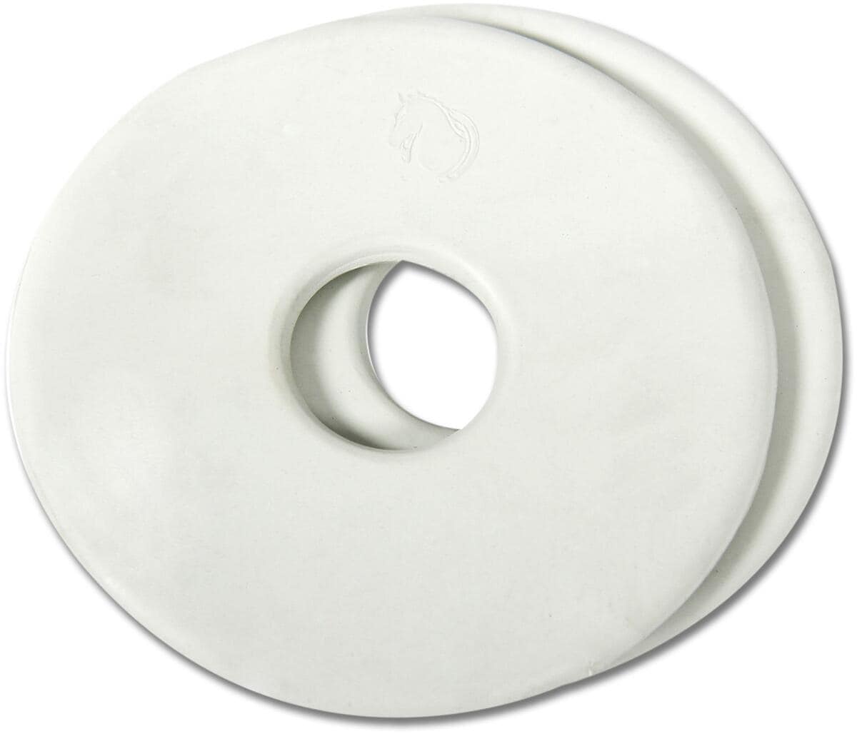 Waldhausen Gebiss-Vorlegscheiben, weiß