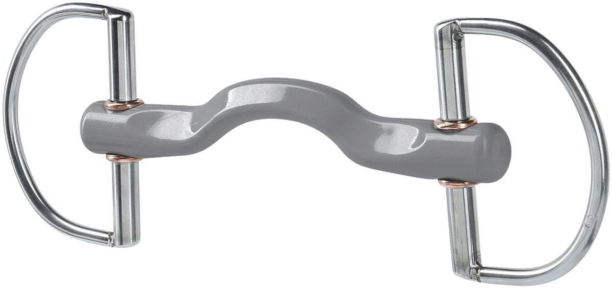 beris Konnex D-Ring Gebiss mit Zungenbogen, 140mm, soft