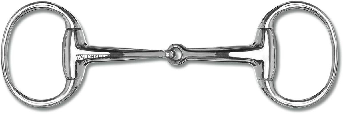 Waldhausen Olivenkopfgebiss, Edelstahl, 12,5cm/16mm