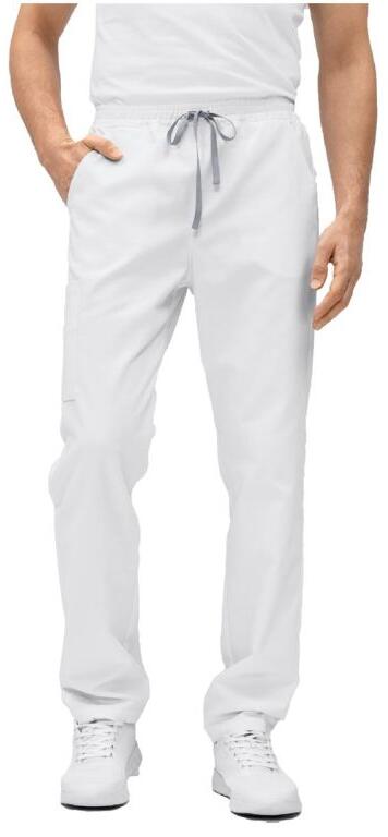 7days Unisex Bundhose, loose fit, weiß, Gr. L