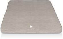Tappetino da viaggio ortopedico Knuffelwuff Roanoke, pieghevole, 140x120 cm, grigio