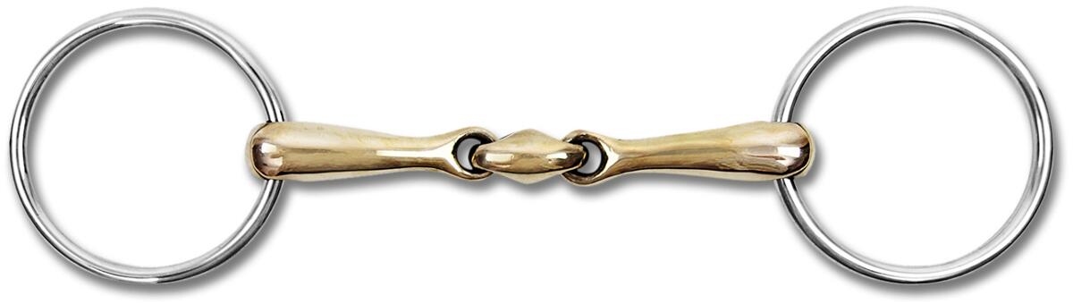 Waldhausen Cupris Wassertrense, doppelt gebrochen, 11,5cm