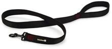 beeztees Parinca Premium Leash, nero, 120x2,5cm