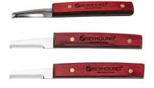 Greyhound Finishing Trimmmesser mit Holzgriff, 55cm