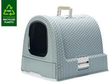 Curver Katzentoilette, blau, 51x38,5x39,5cm