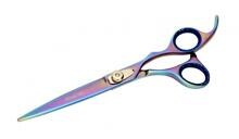 GEIB Kiss Rainbow Hundeschere 19 cm gerade KG-R-75ST