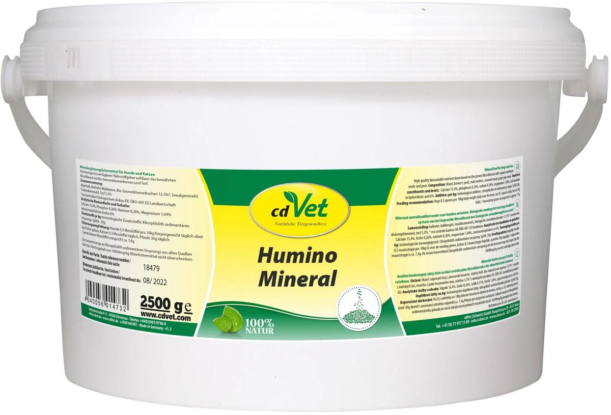 cdVet HuminoMineral Ergänzungsfutter, 2,5kg