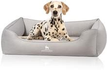 Knuffelwuff Oliver orthopädisches Hundebett, S, grau