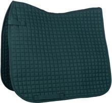 Cuscinetto da sella HKM Larissa, verde scuro, pony eventing
