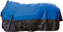 HKM Portland Weidedecke, 600D, 100g Füllung, royal blau/schwarz, 115