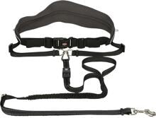 Trixie Bauchgurt mit Leine, gepolstert, 70–120cm/12cm