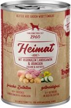 Bosch Heimat Nassfutter mit Landschwein und Huhn, 12x400g