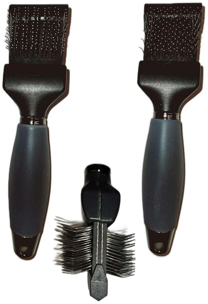 Tierbude Zupfbürste 2.0, hart, schmal, 4,7x19,5cm