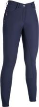 HKM Equine Sports Style Reithose, Silikon-Vollbesatz, dunkelblau, 44