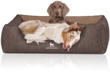 Knuffelwuff Outlander orthopädisches Hundebett, 105x75cm, coffee/braun